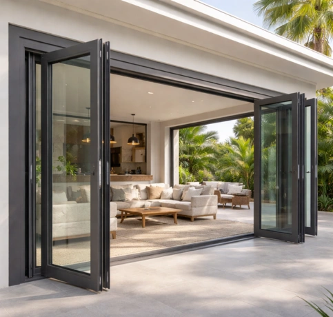Bi-fold Aluminium Windows