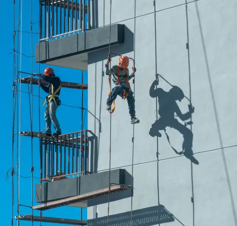 High Rope access - Façade & Exterior Works