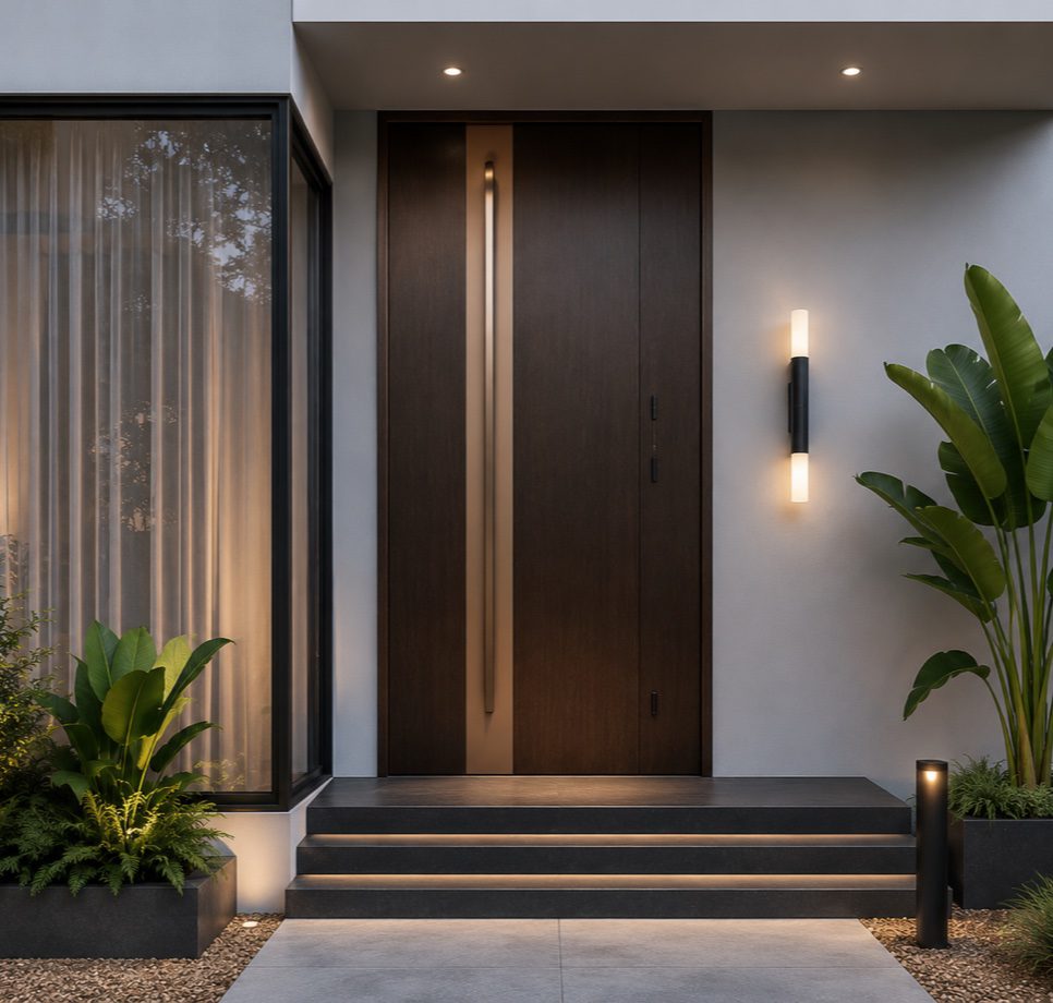 Aluminium Entrance Doors in Dubai