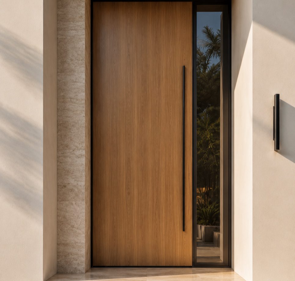Steel-Look Entrance Doors in Dubai